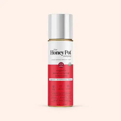 The Honey Pot Organic Strawberry Moisturizing Lubricant