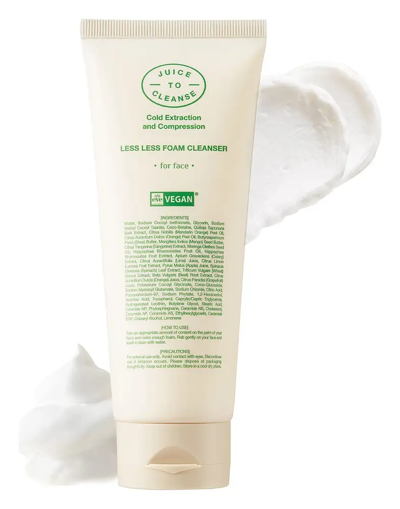 Juice To Cleanse Less Less Foam Cleanser