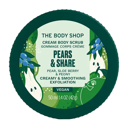 The Body Shop Cream Body Scrub Pears & Share
