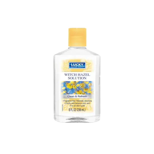 Delta Brands Lucky Super Soft Witch Hazel Solution