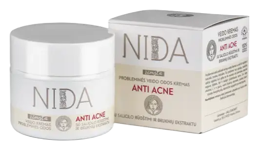 NIDA Face cream For Problem Skin With Salicylic Acid And Cranberry Extract