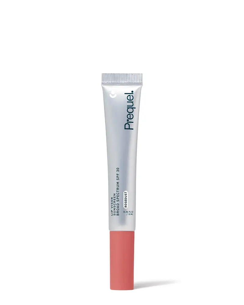 Prequel Lip Visor Sunscreen Broad Spectrum SPF 30 PA+++ Rosedust