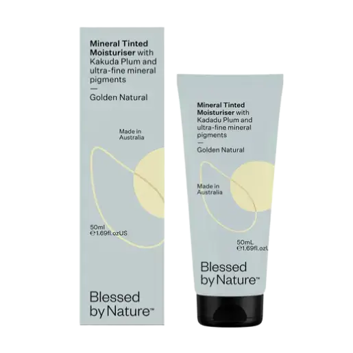 Blessed by Nature Mineral Tinted Moisturiser Golden Natural