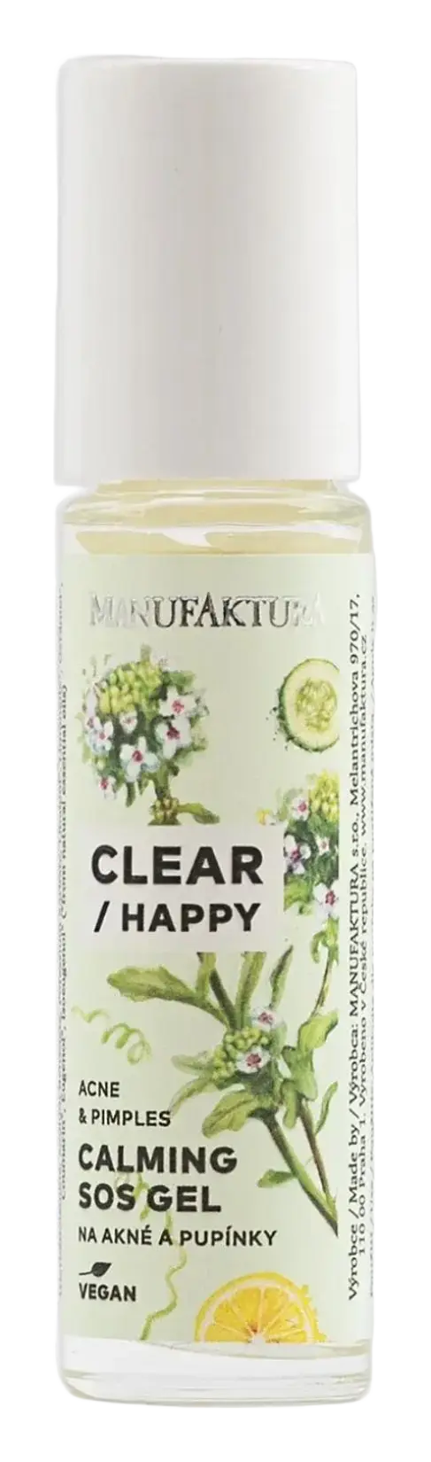 Manufaktura Clear/Happy Calming SOS Gel