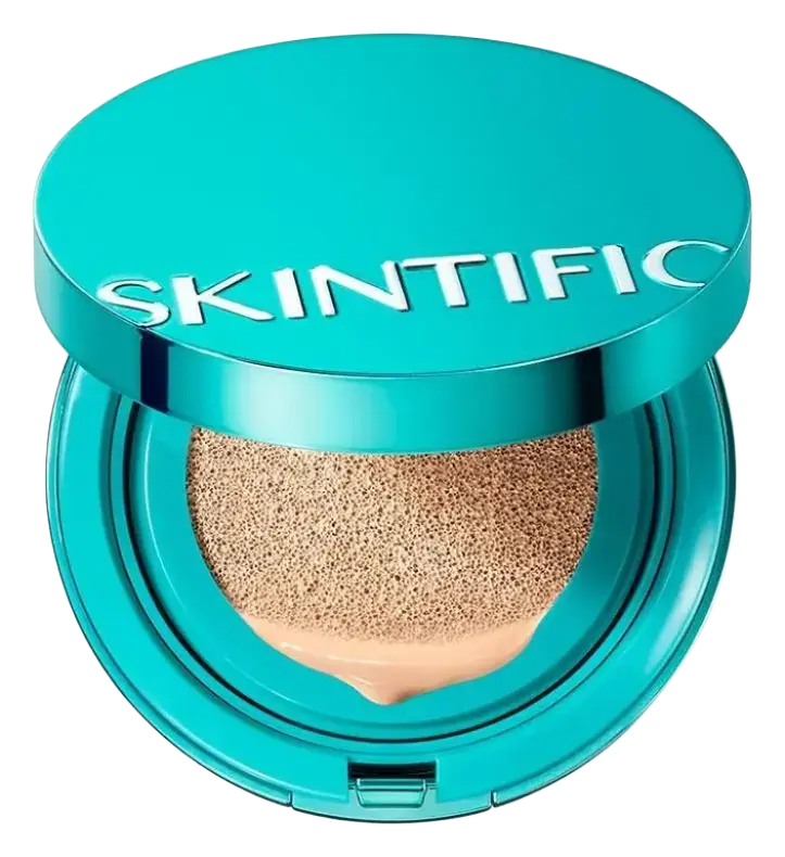 Skintific Perfect Stay Serum Matte Cushion Foundation SPF 50 01 Vanilla