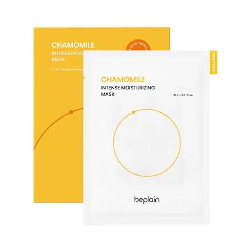 Beplain Chamomile Intense Moisturizing Mask Sheet