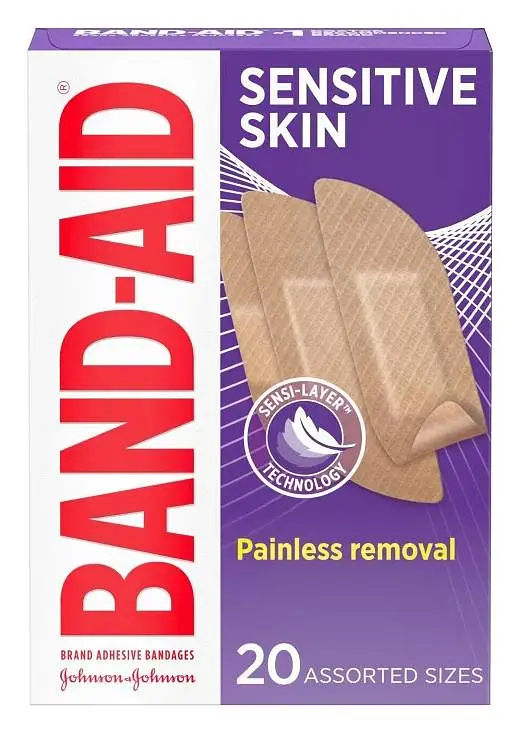 Band-Aid Sensitive Skin Bandages