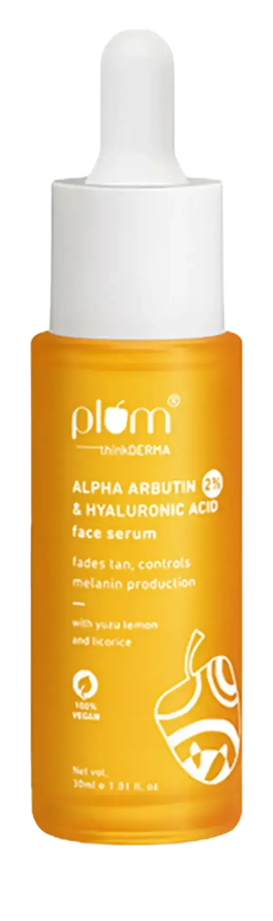 Plum Goodness 2% Alpha Arbutin & Hyaluronic Acid Face Serum