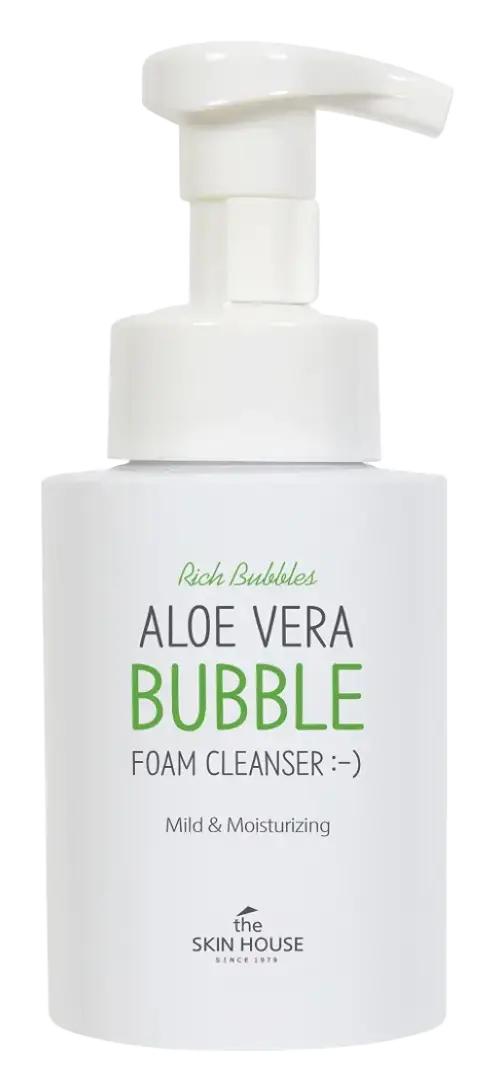 The Skin House Aloe Vera Bubble Foam Cleanser