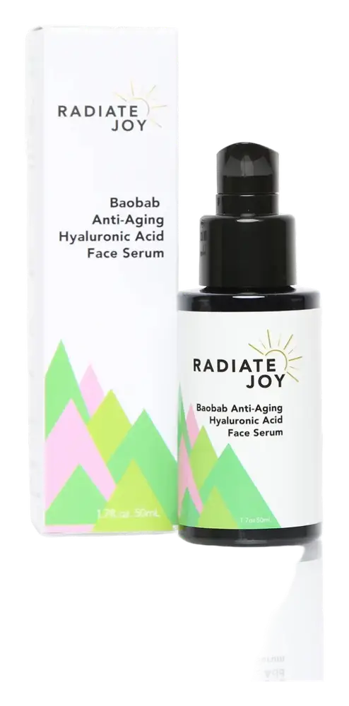 Radiate Joy Skincare Baobab Anti Aging Face Serum