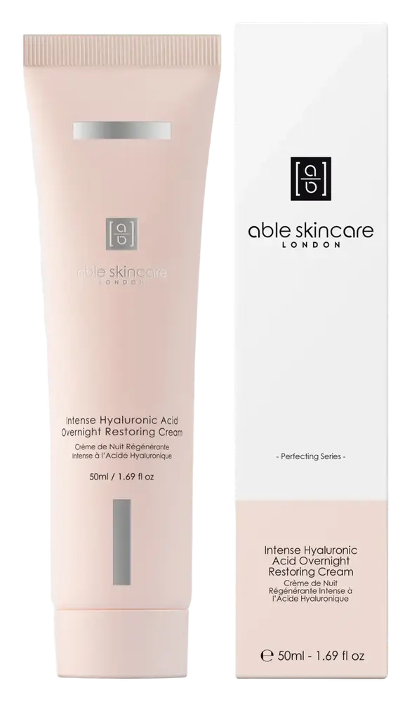 able skincare London Intense Hyaluronic Acid Overnight Restoring Cream