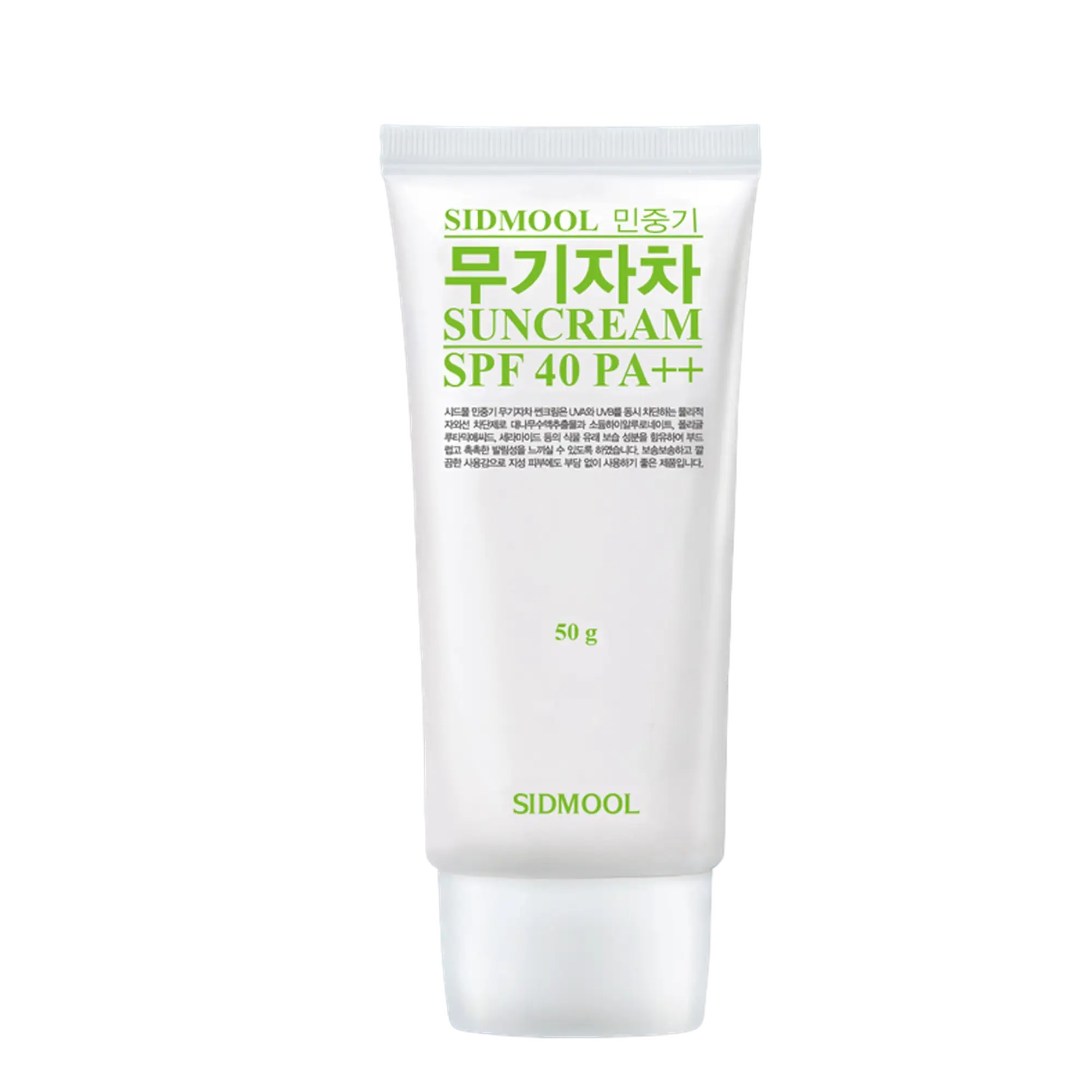 Sidmool Min Jung Gi Physical Suncream SPF 40 PA++