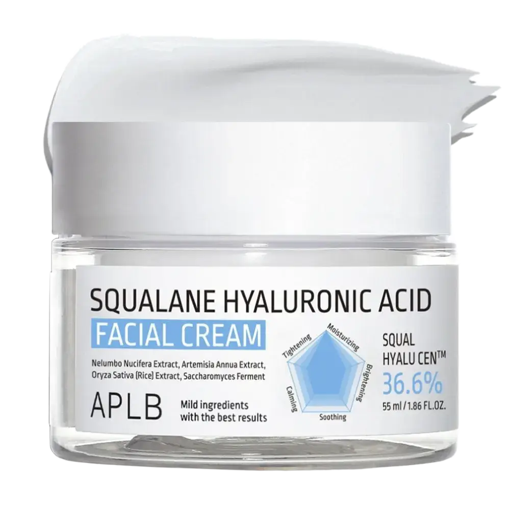 APLB Squalane Hyaluronic Acid Facial Cream
