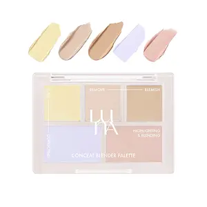 Luna Conceal Blender Palette Clear Cover Pure Cover