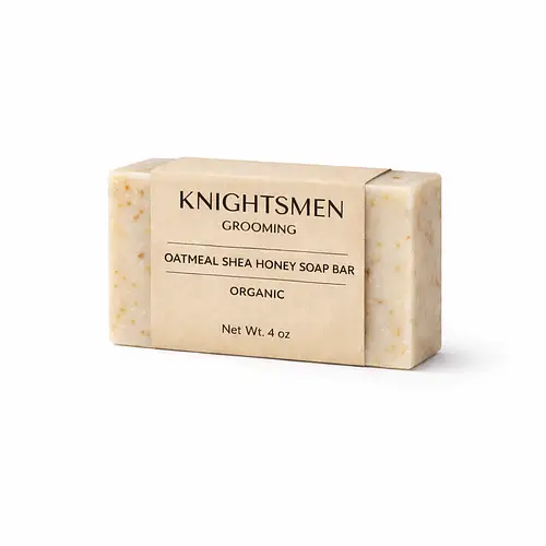 Knightsmen Grooming Oatmeal Shea Honey Soap Bar