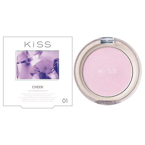 ISEHAN kiss Crealdi Blush Cheek 01 Icy Aurora