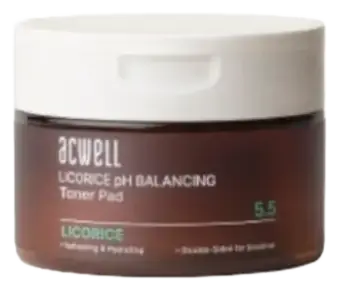 Acwell Licorice pH Balancing Toner Pad