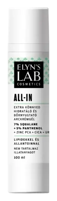 Elyn's Lab Cosmetics All-In Extra Light Hydrating and Soothing Cream-Gel