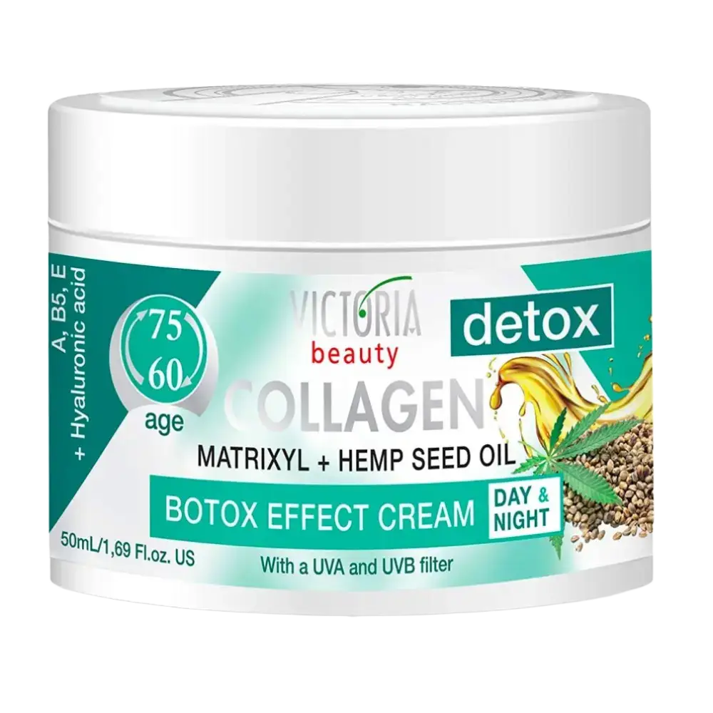 Victoria Beauty Matrixyl & Hemp Seed Oil Botox Effect Face Cream