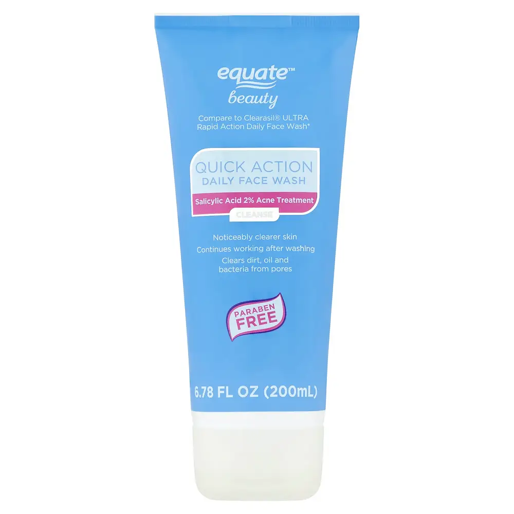 Equate Quick Action Daily Face Wash
