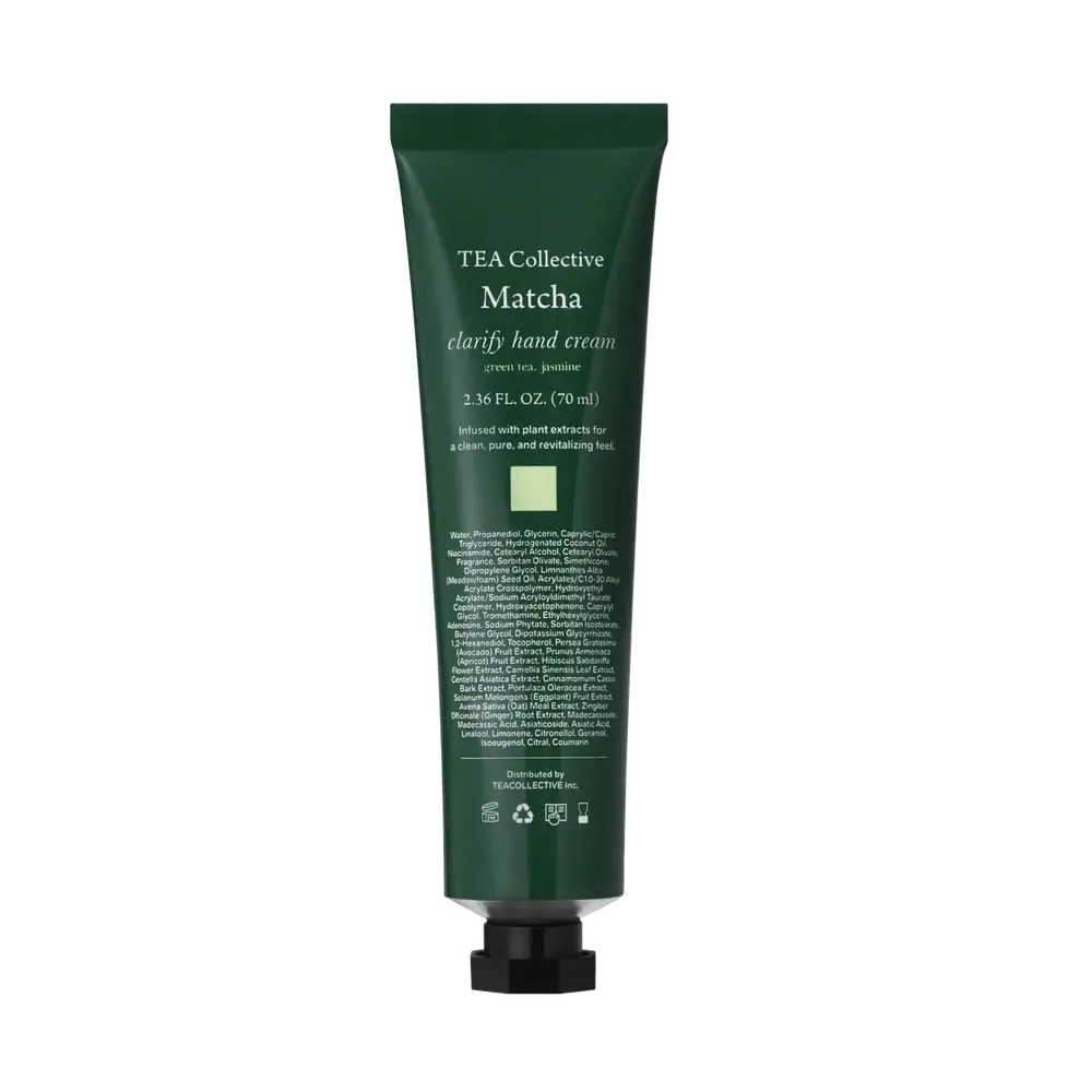 Tea Collective Hand Cream Clarify Matcha