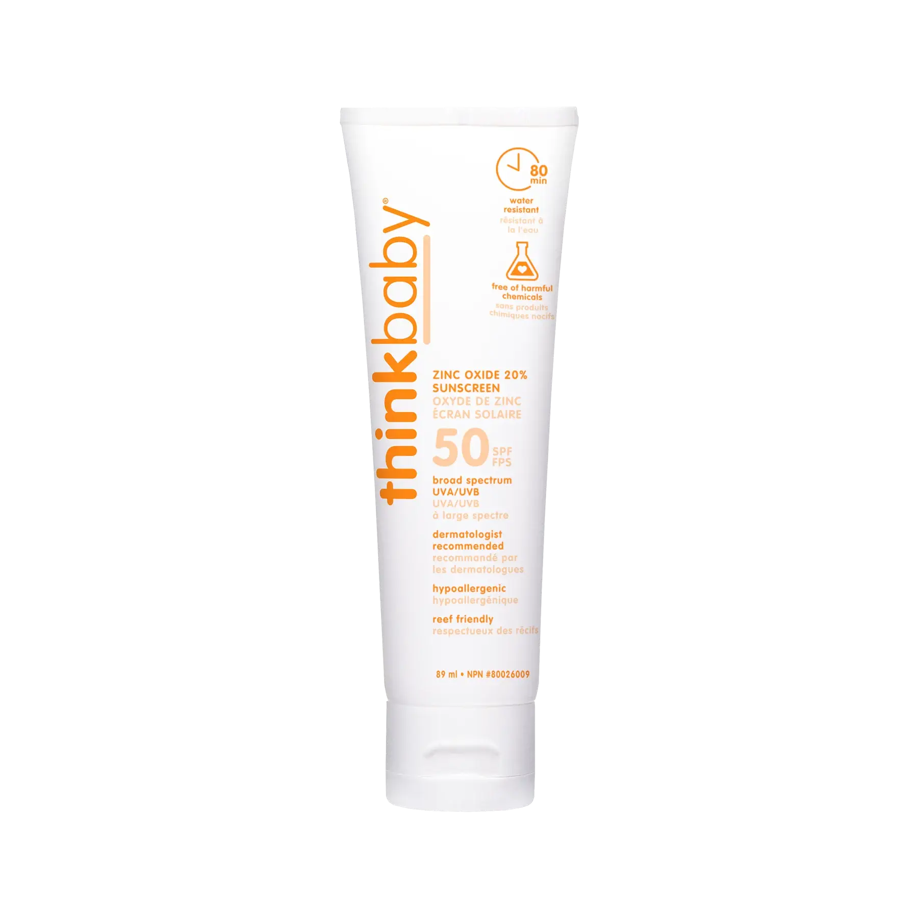 Think Baby Mineral Based Sunscreen Lotion SPF 50