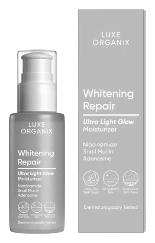 Luxe Organix Whitening Repair Ultra Light Glow Moisturizer