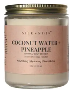 Silk + Noir Coconut Water + Pineapple Whipped Body Butter