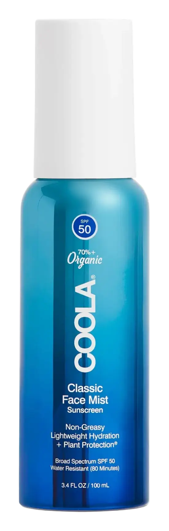 COOLA Classic Face Organic Sunscreen Mist SPF 50