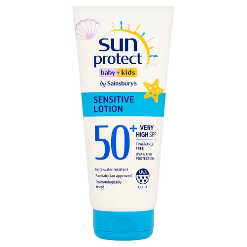 Sainsbury's Sun Protect Baby Sensitive Lotion SPF 50+