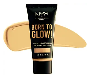 NYX Cosmetics Born To Glow Medium Coverage Naturally Radiant Foundation Light Ivory
