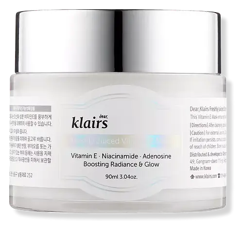 Dear, Klairs Freshly Juiced Vitamin E Mask