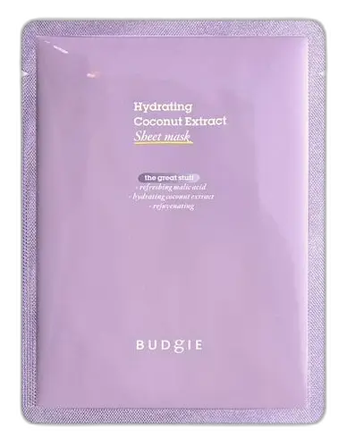Budgie Hydrating Coconut Extract Sheet Mask