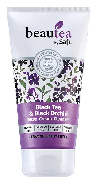 Safi Beautea Black Tea & Black Orchid Detox Cream Cleanser