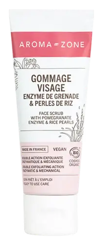 Aroma-Zone Pomegranate Enzyme & Rice Pearls Face Scrub