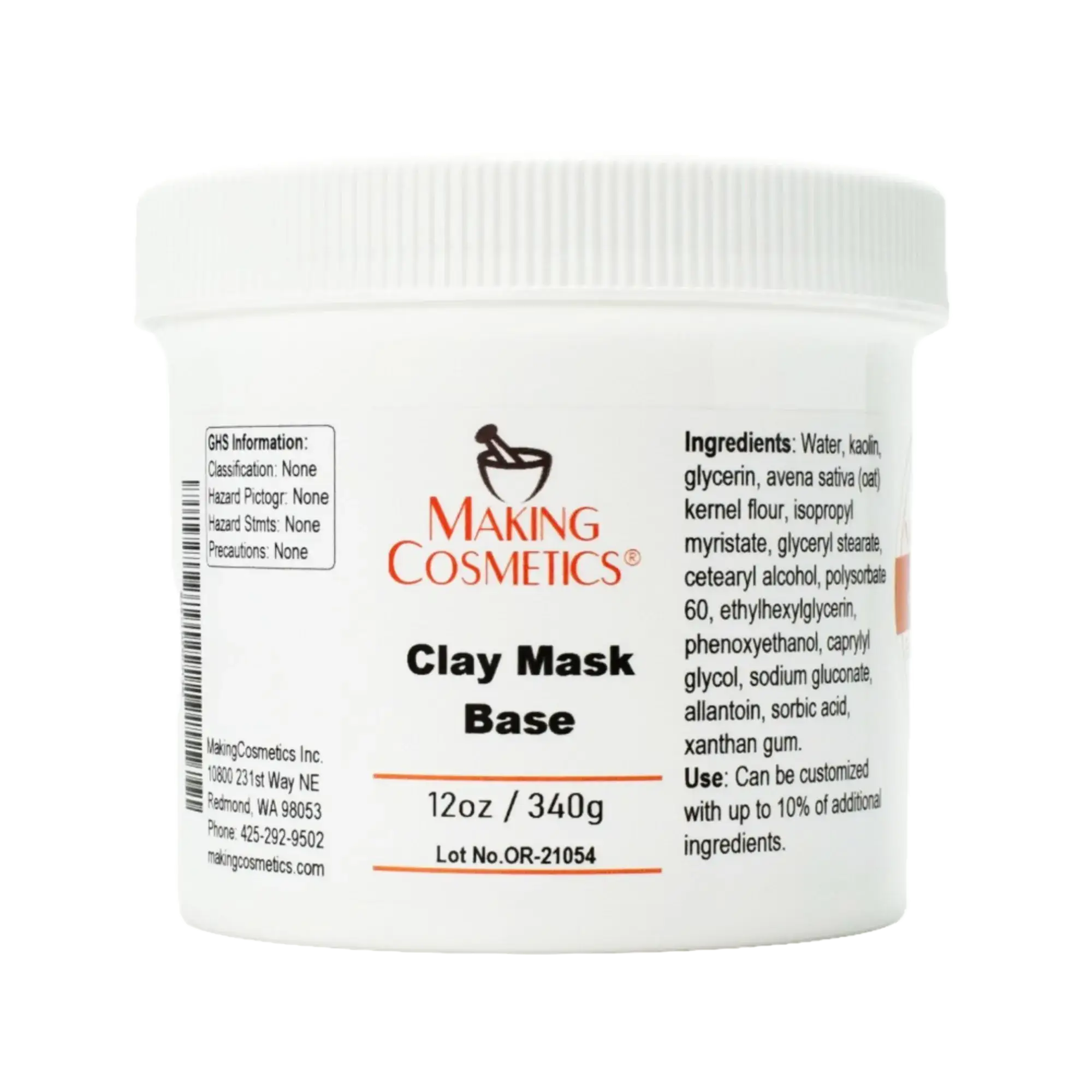 Makingcosmetics Clay Mask Base
