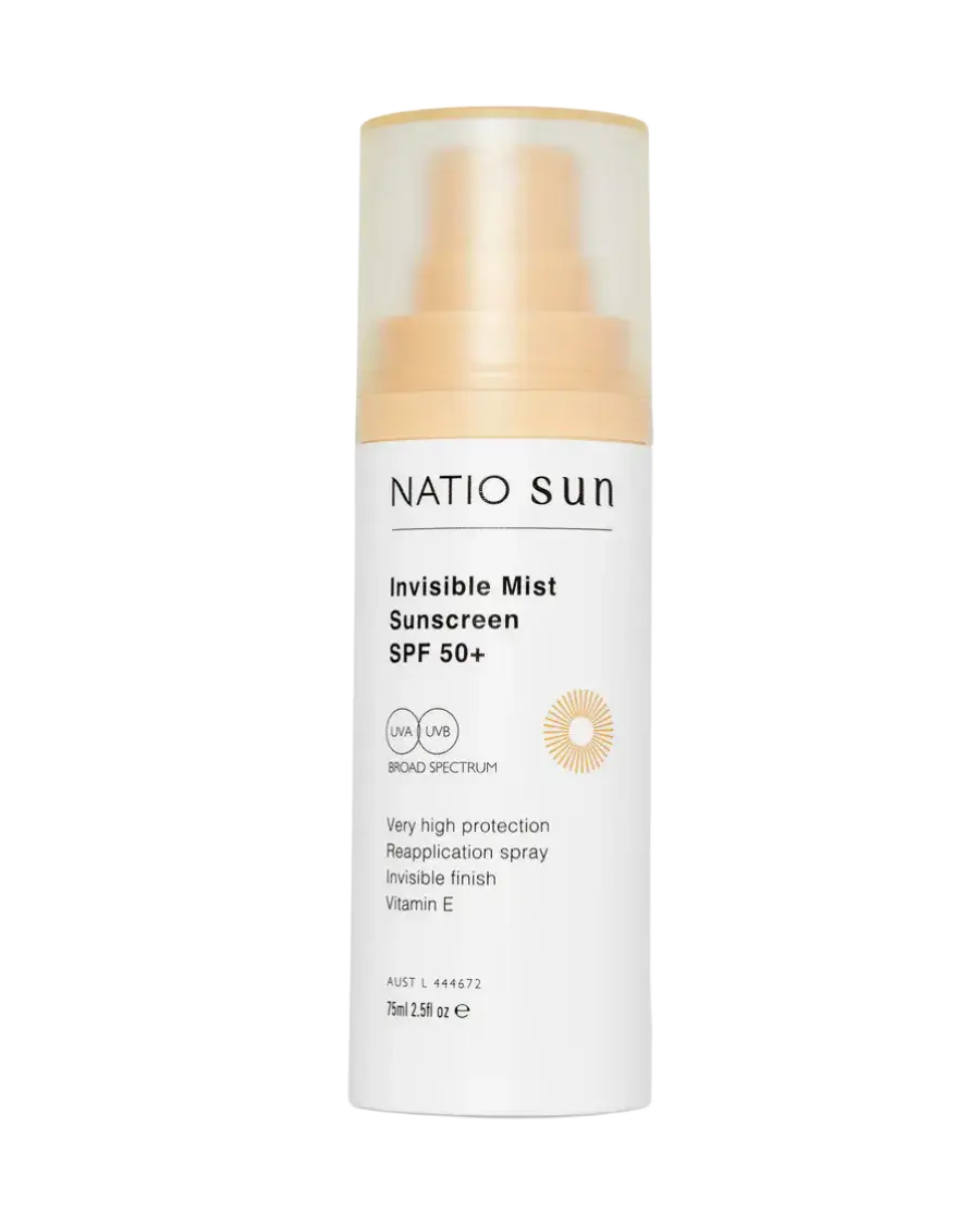 Natio Invisible Mist Sunscreen SPF 50+