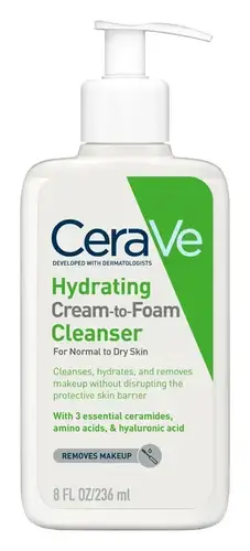 CeraVe Hydrating Cream-To-Foam Cleanser Australia
