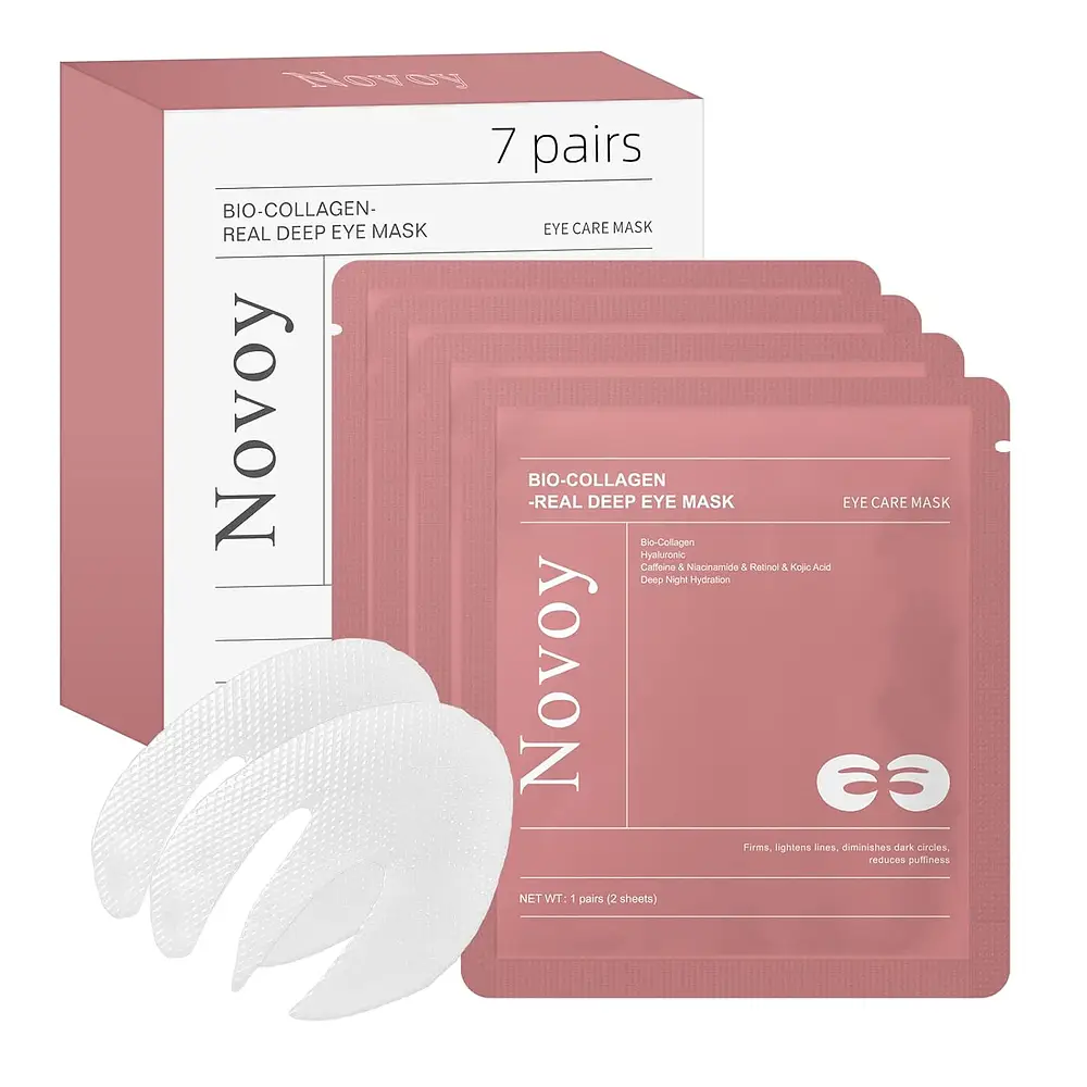 Novoy Bio-Collagen Real Deep Eye Mask