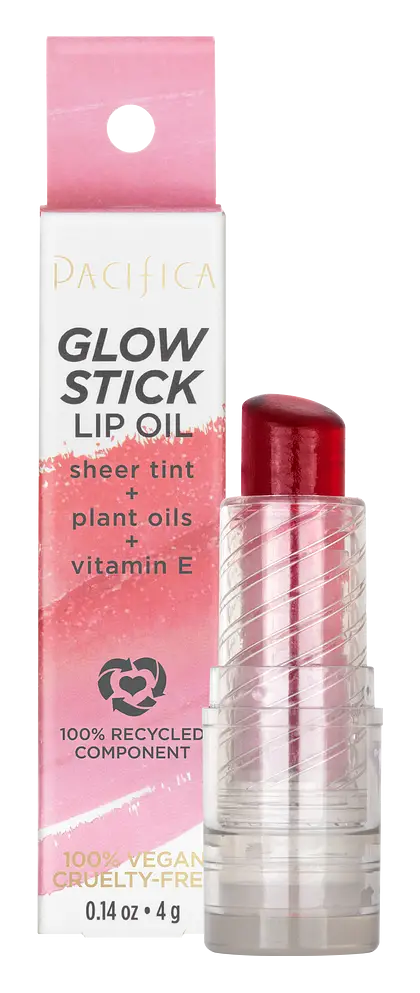Pacifica Glow Stick Lip Oil Rosy Glow