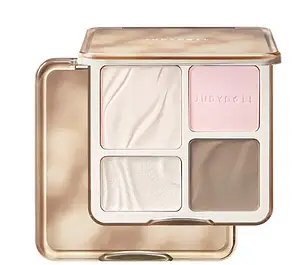 Judydoll 2 In 1 Highlighter Contour Palette #04 Blush