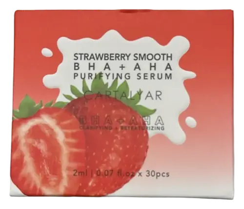 CartaLyar Strawberry Smooth BHA + AHA Purifying Serum