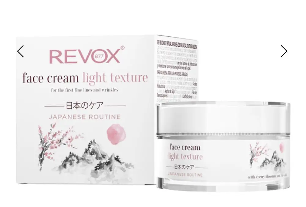 REVOX B77 Japanese Routine Face Cream Light Texture