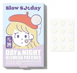 Slow Sunday Hydrocolloid Acne Pimple Patch Day & Night