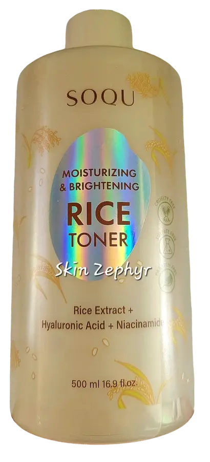 SOQU Moisturizing And Brightening Rice Toner