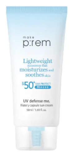 Make p:rem UV Defense Me Watery Capsule Sun Cream SPF 50+ PA++++