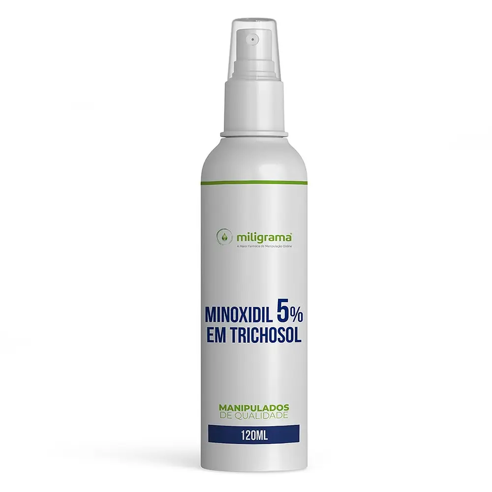 Miligrama Minoxidil 5% Em Trichosol