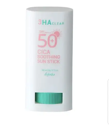 Esfolio 3HA Clear Cica Soothing Sun Stick