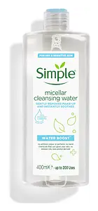 Simple Skincare Water Boost Micellar Cleansing Water US