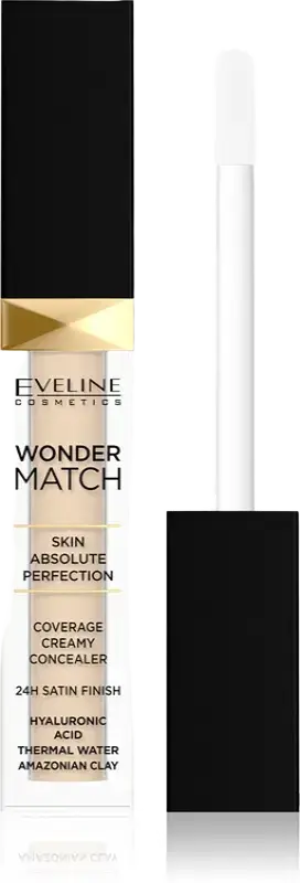 Eveline Wonder Match Coverage Creamy Concealer 01 Light
